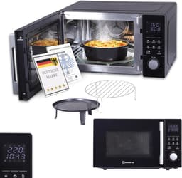 Sommertal 4-in-1 magnetron MW2200 25 l - Touch, grill, hete lucht, 8 programma's, timer tot 99 minuten, kinderslot, snelstart, rooster, knapperige pan — thumbnail 1