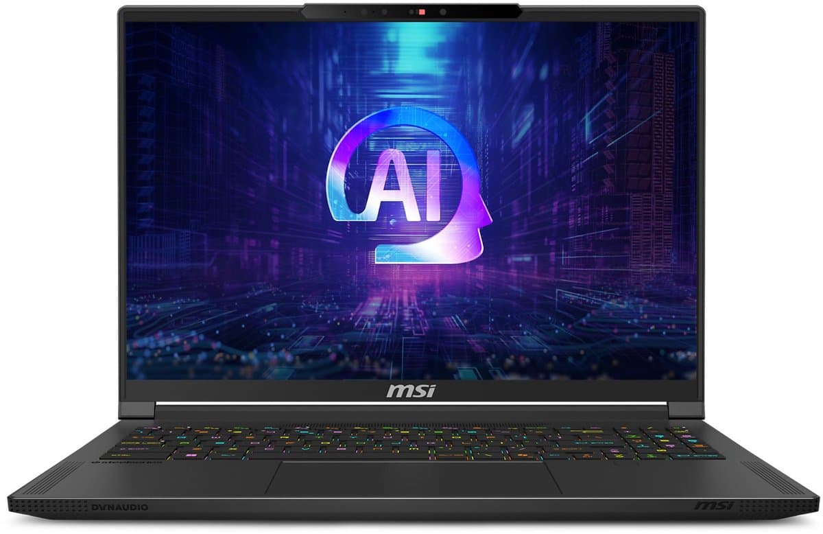 MSI Stealth A16 AI+ A3XWGG-005NL - Gaming Laptop - AMD Ryzen AI 9 HX370 - GeForce RTX 5070 8 GB - 16 inch - 240 Hz — afbeelding 1