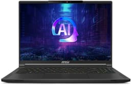 MSI Stealth A16 AI+ A3XWGG-005NL - Gaming Laptop - AMD Ryzen AI 9 HX370 - GeForce RTX 5070 8 GB - 16 inch - 240 Hz — thumbnail 1