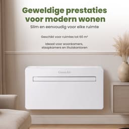 GreenAir DT12K – Monoblock airco zonder buitenunit – 3,5 kW - koeling en verwarming — thumbnail 9