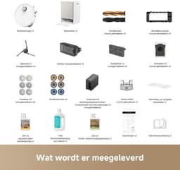 Dreame Matrix10 Ultra White – Robotstofzuiger én dweil met automatische dweilwissel – 30.000 Pa zuigkracht – 100°C zelfreinigend systeem – Voor tapijt, harde vloeren en drempels — thumbnail 3