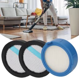 HEPA Filter - 3 stuks - geschikt voor AEG 8000 Ultimate - AEG 8000 - AEG ASKW4 - ESKW4 - FX8 - AZE156 - voor Steelstofzuiger - steelstofzuiger draadloos — thumbnail 4
