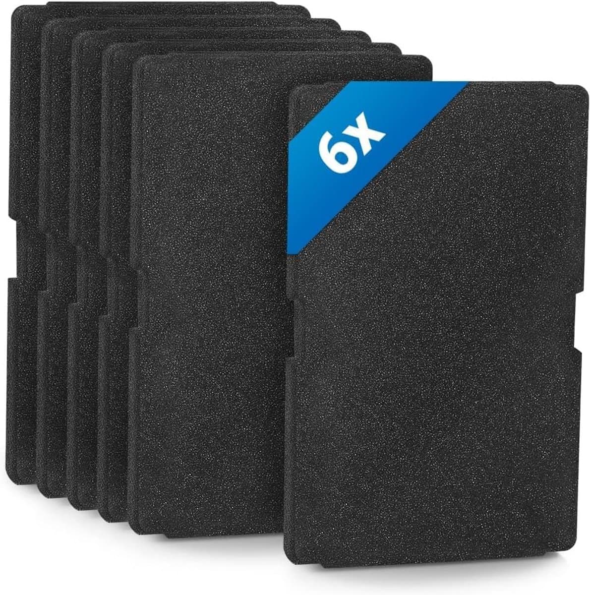 Wasdroger filter - 6 stuks - Geschikt voor beko wasdroger filter 2964840100 - sponsfilter - geschikt voor Blomberg - Grundig Droger verdamper schuim filter - 24*15cm — afbeelding 1