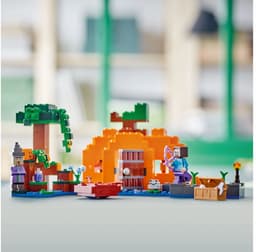 LEGO Minecraft De pompoenboerderij Speelgoed Boerderij Huis Halloween Set met Minifiguren - 21248 — thumbnail 24