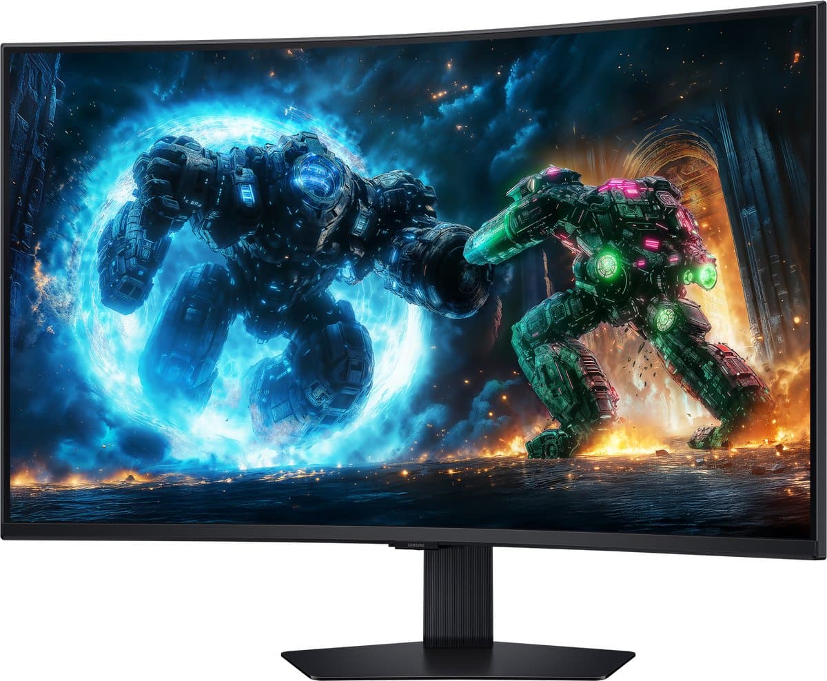 Samsung 37'' Odyssey G7 G75F UHD Curved Gaming Monitor — afbeelding 1