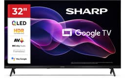 Sharp 32HF3265 - 32 inch HD-Ready QLED met Google TV — thumbnail 1