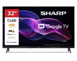Sharp 32HF3265 - 32 inch HD-Ready QLED met Google TV