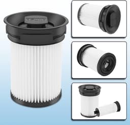 2x Fijnstoffilter set geschikt voor Miele Triflex HX1 Facelift & HX2 steelstofzuigers Alternatief vervanging filter HX-FSF — thumbnail 7