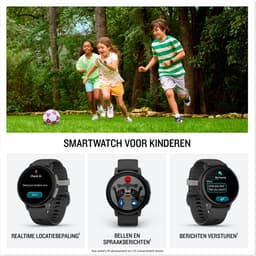 Garmin Bounce 2 - Smartwatch voor kinderen - 43 mm - AMOLED - Live locatie-tracking - Zwart — thumbnail 7