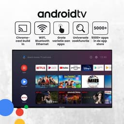 Salora SMART50TV - Smart tv 50 inch - 4K UHD - Smart TV - Televisie - 50 inch smart tv - Tv - 2025 model — thumbnail 11