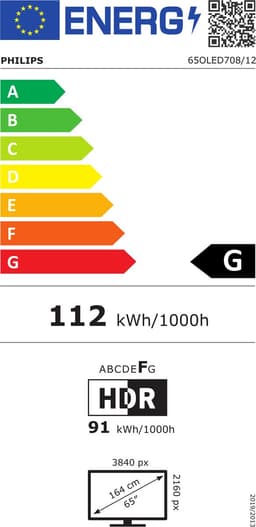 Philips OLED 65OLED708 4K Ambilight-TV — thumbnail 2