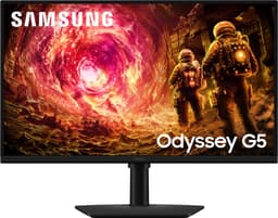 Samsung 27" Odyssey G5 G50F QHD 180Hz Gaming Monitor — thumbnail 1