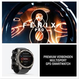 Garmin fenix 8 Pro - Smartwatch - 47 mm - AMOLED - Ingebouwde inReach® technologie - LTE connectiviteit - Tot 15 dagen batterijduur - Titanium — thumbnail 7
