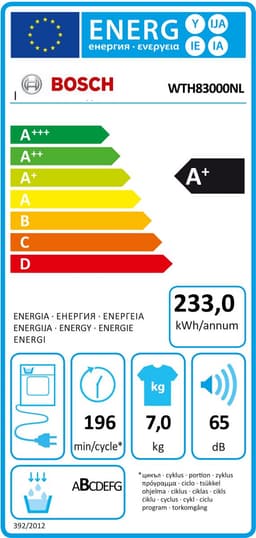 Bosch WTH83000NL - Serie 4 - Warmtepompdroger — thumbnail 2