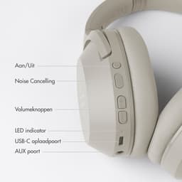 Selencia Urban Play Koptelefoon - Draadloze Koptelefoon met Active Noise Cancelling - Bluetooth Headphones - Melody Mist — thumbnail 12