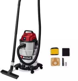 Einhell Elektrische Nat-/Droogzuiger TC-VC 3055 S - 950 W - 190 mbar - 30 L - Incl.kunststof zuigslang/buis - Schuimrubberen filter — thumbnail 2