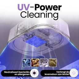 Hendriqs® Wasdroger Condensdroger 8 kg - 90°C mini droger met UV-sterilisatie - Droge Kleding & Warme Kamer Tegelijk - Alternatief voor Warmtepompdroger & Wasdroogcombinatie & Droogkast & Elektrisch Droogrek & Droogmachine — thumbnail 6