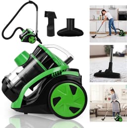 899W Stofzuiger Zonder Zak – Dierenharen & Tapijt – Sterke Zuigkracht – 3L – Met Accessoires – Groen — thumbnail 5