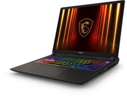 MSI Vector A16 HX A8WIG-025NL AMD Ryzen™ 9 8940HX Laptop 40,6 cm (16") Quad HD+ 16 GB DDR5-SDRAM 1 TB SSD NVIDIA GeForce RTX 5080 Wi-Fi 6E (802.11ax) Windows 11 Home Grijs — thumbnail 4