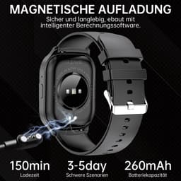 Manike G127 Smartwatch – 1,32 HD Display - Hartslag & Bloeddrukmeting - Bluetooth Bellen - SpO₂ - Slaapmonitoring - Multisport - IP68 Waterdicht - 100+ Sportmodi - Android & iOS Compatibel - Meldingen - Stappenteller - Sporthorloge - Activity Tracker — thumbnail 7