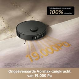 Dreame L40 Ultra AE – Zelfreinigende Robotstofzuiger met Warmwater Dweilsysteem, 19.000 Pa Zuigkracht & Automatisch Leegstation - Zwart — thumbnail 7
