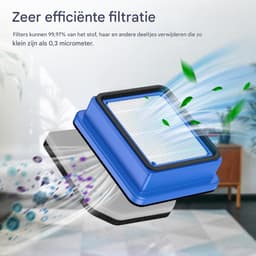 TOVBMUP Filters geschikt voor QX7 AEG - 8 stuks - Filteraccessoireset geschikt voor AEG - QX6, QX7, QX8-2, FX9 Stofzuiger Reserveonderdelen Vervangende Filters - Inclusief 4 Motorfilters, 4 Sanitaire Filters en 1 Wasbare Reinigingsborstel — thumbnail 2