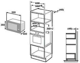 Beko BMGB25332BG - Inbouwmagnetron — thumbnail 7
