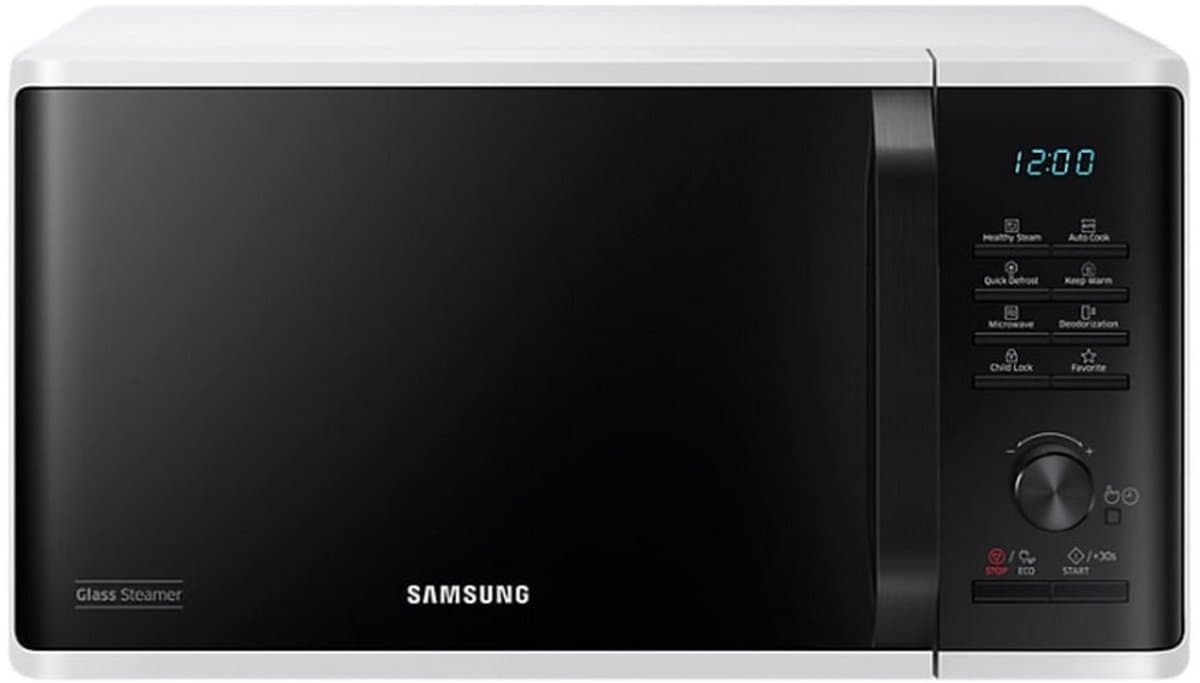 solo magnetron 23l 800w wit - samsung - MS23K3555EWEF — afbeelding 1