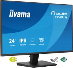 iiyama ProLite X2491H-B1 - 24 inch - Full HD - IPS — thumbnail 1