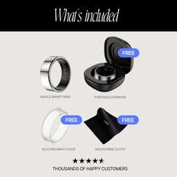 HAALE II Smart Ring met Oplaadcase - Gold - Size 12 — thumbnail 10