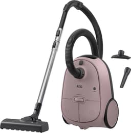 AEG AB61C1WP CLEAN 6000 - Stofzuiger met zak - Roze - Hepa filtratie - Vacuum cleaner - Alle vloertypen - 750 watt - Lang snoer 12m bereik - Compact design - 2 extra accessoires — thumbnail 1