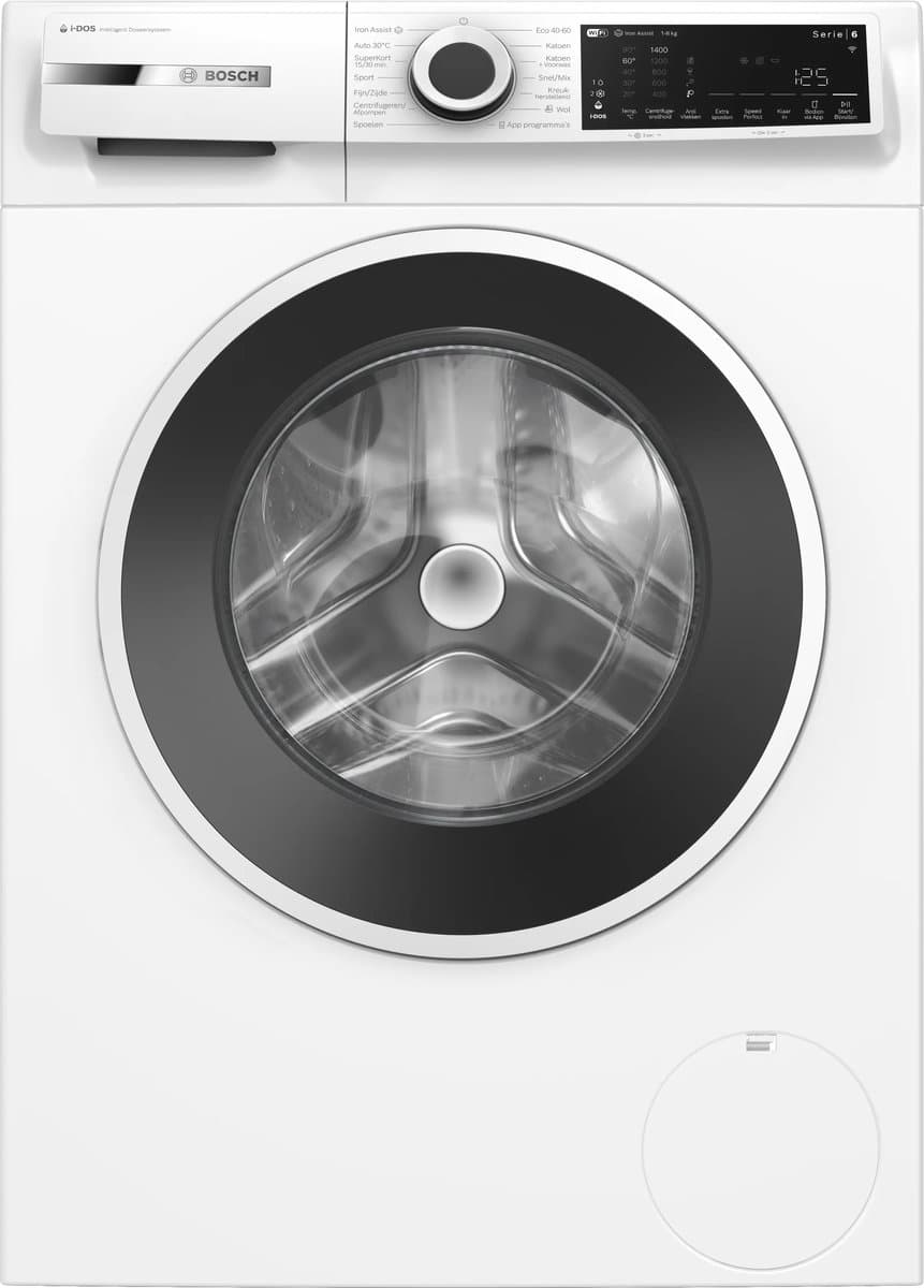 Bosch WGJ234A0NL Serie 6 Wasmachine – 8 kg – 1400 rpm – i-DOS – Iron Assist – Home Connect – Klasse A — afbeelding 1