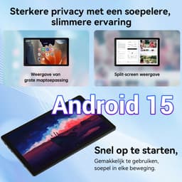 Hotlight MB1001 - Android 15 Tablet - 10.1 inch - 20(3+17)GB RAM/64GB ROM– 5000mAh - Zwart — thumbnail 5