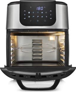 Princess Airfryer Oven DeLuxe 182075 - Heteluchtfriteuse - Extra groot 11 liter - PFAS vrij - 10 automatische programma's - RVS/Zwart — thumbnail 19