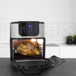 Princess Airfryer Oven DeLuxe 182075 - Heteluchtfriteuse - Extra groot 11 liter - PFAS vrij - 10 automatische programma's - RVS/Zwart — thumbnail 22