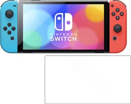 Screenprotector - Geschikt voor Nintendo Switch OLED Screenprotector Bescherm Glas - Tempered Glass Geschikt voor Nintendo Switch OLED Screen Protector — thumbnail 4