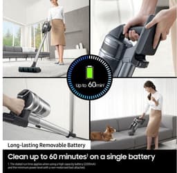 Samsung Jet 75E - 200W - Steelstofzuiger - met Pet Tool - VS20B75AGR1 — thumbnail 18