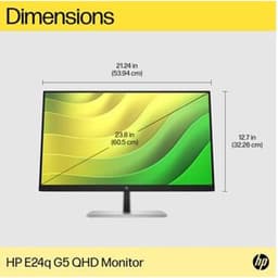 HP Elitedisplay E24q G5 - QHD IPS Monitor - 24 inch — thumbnail 14