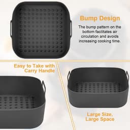 Airfryer Accessoires - Airfryer Accessoires Set - Geschikt voor Heteluchtfriteuses — thumbnail 3