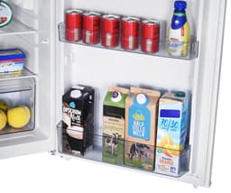 Tomado TRT5501W Tafelmodel koelkast energiezuinig - 109 liter - Met vriesvak - 55 cm breed - Stil: 37 dB - Led-verlichting - Energielabel C - Vrijstaand - Wit — thumbnail 3