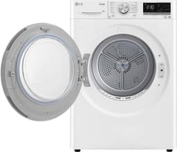 LG RH90V5AV6N, Vrijstaand, Voorlader, Warmtepomp, Wit, Knoppen, Touch, Rechts — thumbnail 7