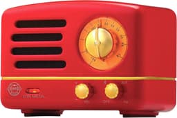 MUZEN OTR Metal - Draagbare FM-radio Bluetooth luidspreker - 10 Uur Speeltijd - Bluetooth Speaker - Draadloze Speaker - Mini Bluetooth speaker - Draagbare speaker - Rood — thumbnail 6