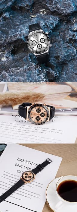 Darenci Smartwatch Superior Pro - Smartwatch heren - Activity Tracker - Touchscreen -  Bluetooth bellen - Bluetooth muziek - Stalen band - Heren - Horloge - Stappenteller - Bloeddrukmeter - Verbrande calorieën - Zuurstofmeter - Waterdicht - Roségoud — thumbnail 6