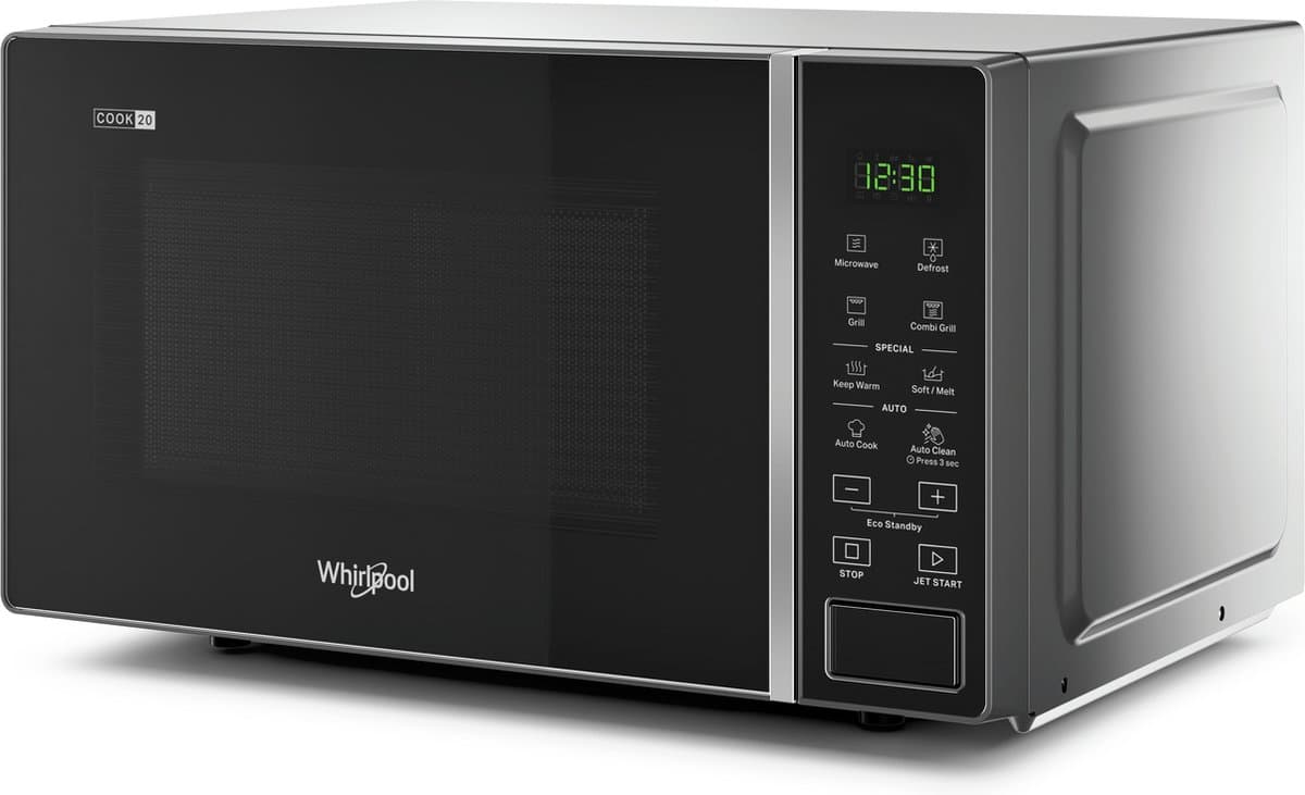 Whirlpool MWP 203 SB - Vrijstaande grill-magnetron - Cook 20 - 20 L — afbeelding 1
