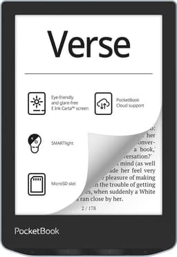 PocketBook E-reader - Verse - Bright Blue — thumbnail 8