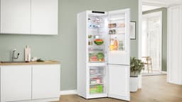 Bosch Serie 4 KGN392WCF - Vrijstaande koel-vriescombinatie - Total NoFrost; Nooit meer ontdooien - Zeer stil - VitaFresh XXL 0°C: houd etenswaren langer vers met extra ruime vershoudlades - Wit — thumbnail 5