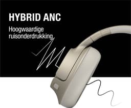 Fresh ‘n Rebel Clam Fuse – Draadloze Bluetooth Koptelefoon met Active Noise Cancelling - 45 uur Speelduur - Silky Sand — thumbnail 6