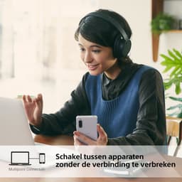 Sony WH-CH720N – Draadloze over-ear koptelefoon met Noise Cancelling - Zwart — thumbnail 9