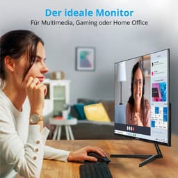 MEDION P52424 (MD 20152) 60,5 cm (24 inch) Full HD breedbeeldmonitor (FHD, HDR10, 16:9, HDMI, Displayport, VGA, Anti flikkering, Anti schittering, Anti blauw licht, meertalig menu) zwart — thumbnail 14