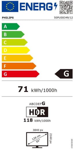 Philips 50PUS8349/12 - 50 inch - 4K LED - 2024 — thumbnail 5